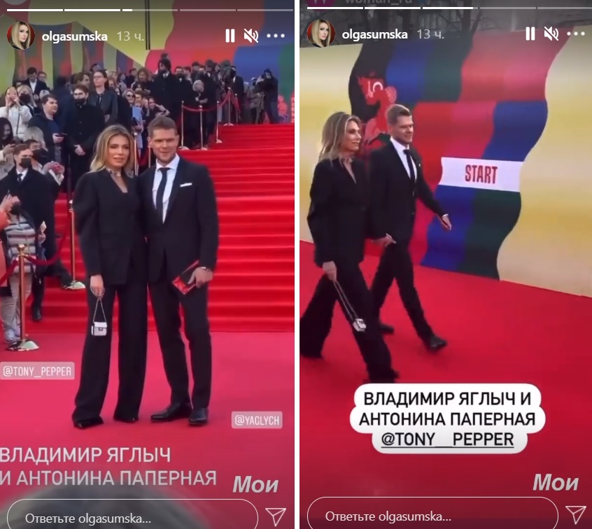 Сумская похвасталась прогулками дочки на красной дорожке в Москве