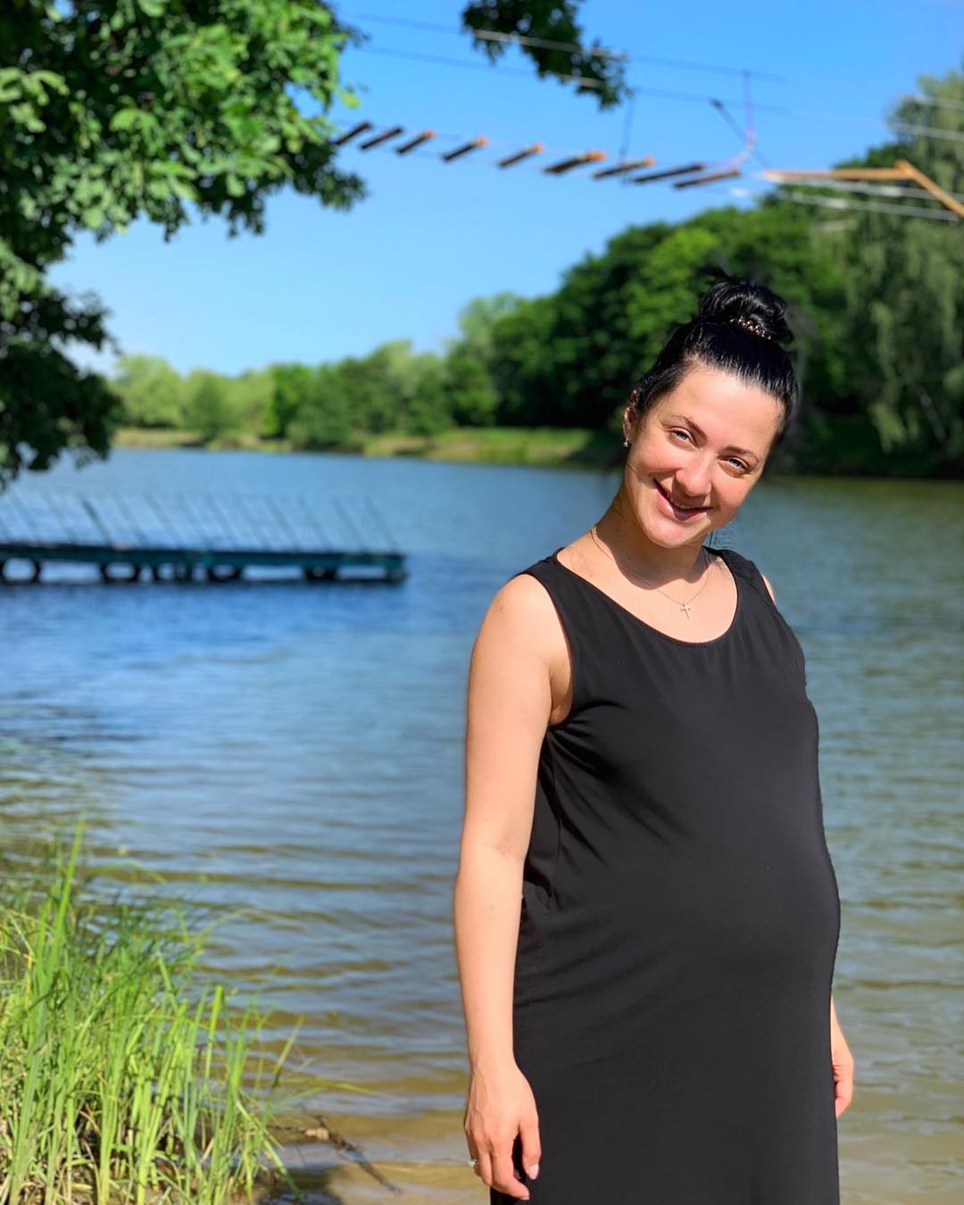 "На старте":  беременная Снежана Бабкина показала фото из роддома