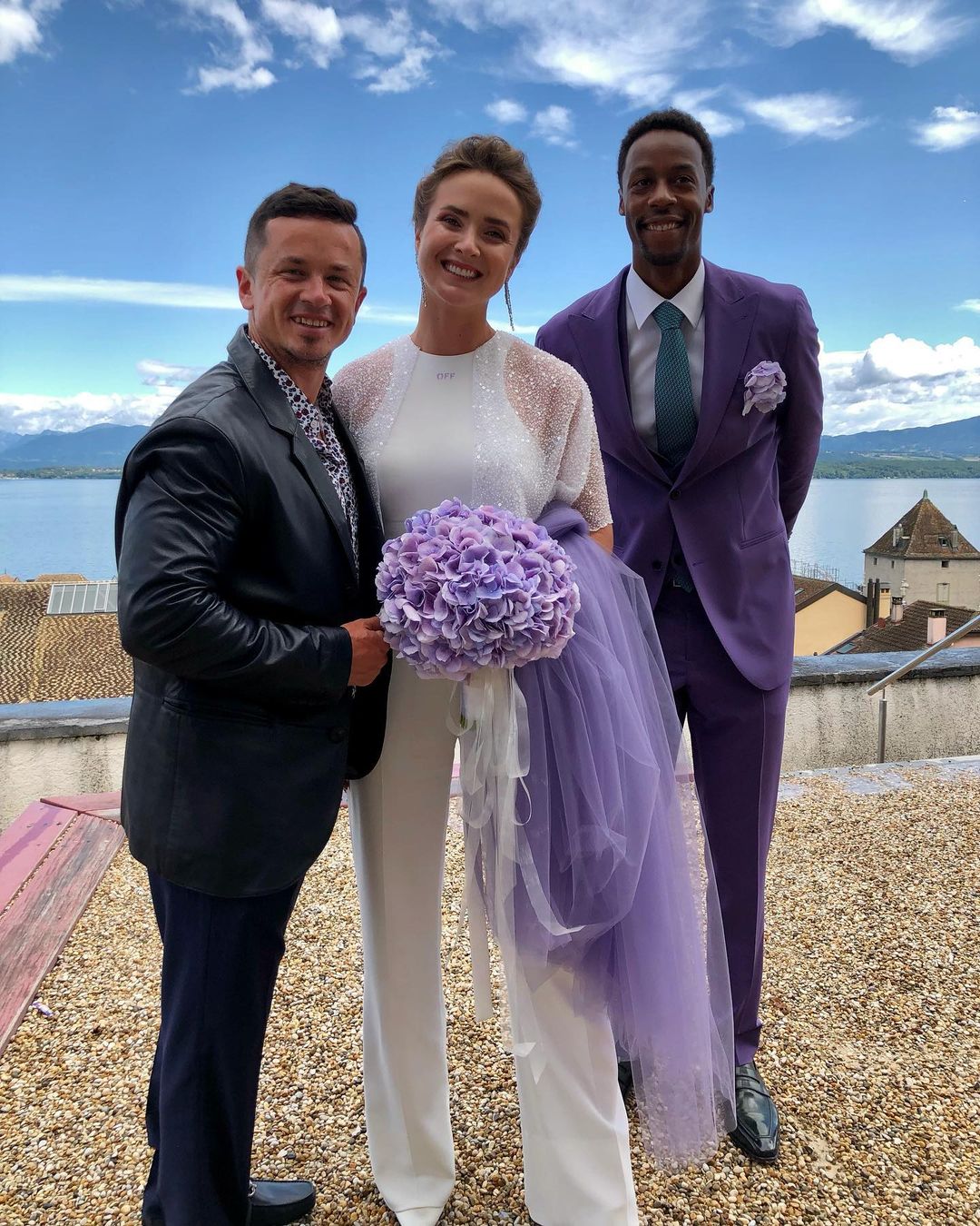 Свитолина вышла замуж за французского теннисиста: фото со свадьбы