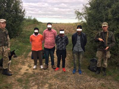 У Закарпатській області прикордонники затримали 4 громадян Індії