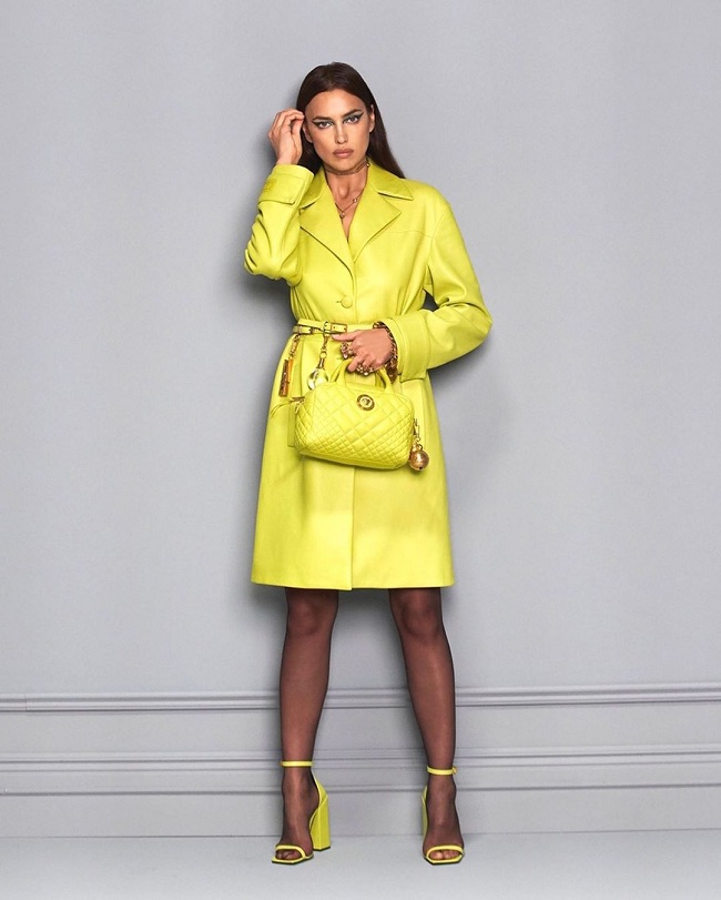 Взяти на замітку: Ірина Шейк показала бездоганний total look в трендовому відтінку весни