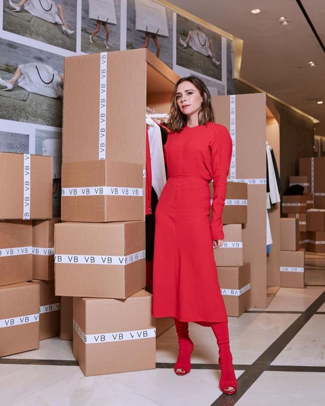 Стильная Виктория Бекхэм