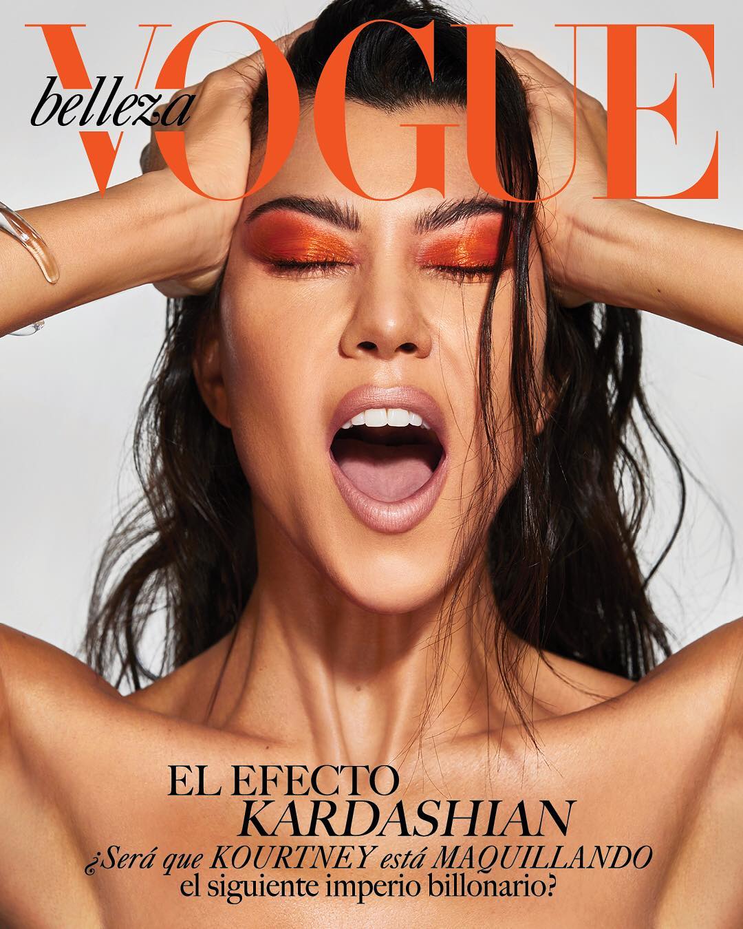 Страсти накаляются: Кортни Кардашьян украсила обложку Vogue México