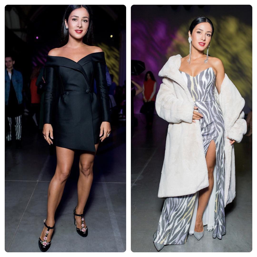 Пижама-стайл: Злата Огневич блеснула стильным образом на Ukrainian Fashion Week