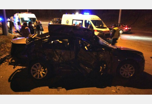 Столкновение авто с маршруткой в Харькове: трое погибших