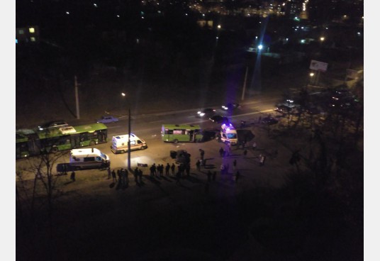 Столкновение авто с маршруткой в Харькове: трое погибших