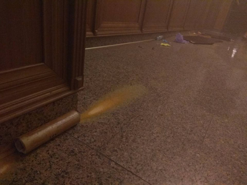 В Харьковском горсовете произошли столкновения