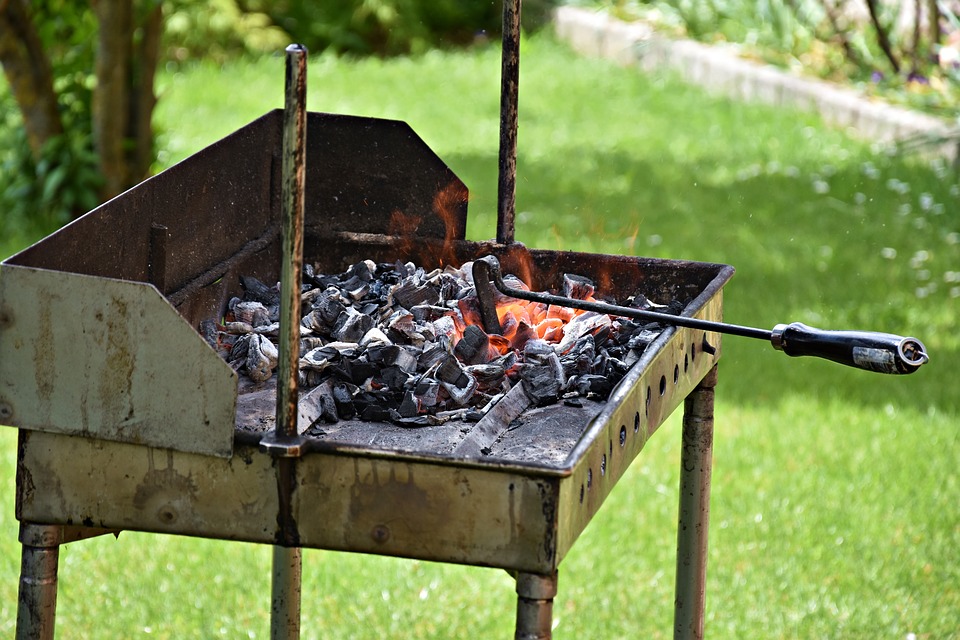 для пикника на ВДНХ можно арендовать мангалы