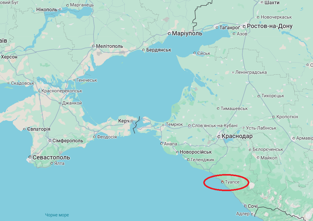 У Туапсе скаржаться на серію вибухів через атаку безпілотників