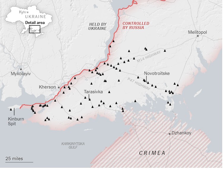Оборона у землі. Чи зможуть нові російські укріплення стримати ЗСУ (супутникові фото)