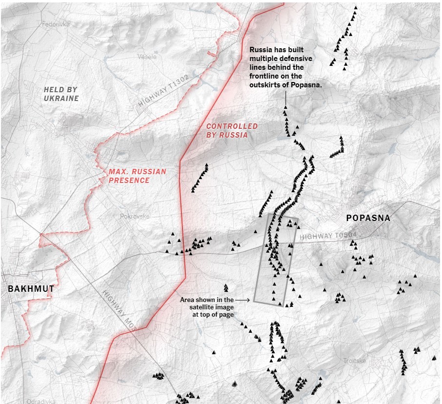Оборона у землі. Чи зможуть нові російські укріплення стримати ЗСУ (супутникові фото)