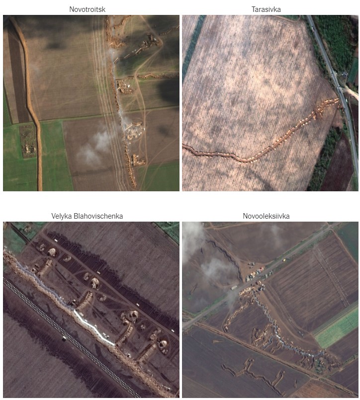 Оборона у землі. Чи зможуть нові російські укріплення стримати ЗСУ (супутникові фото)