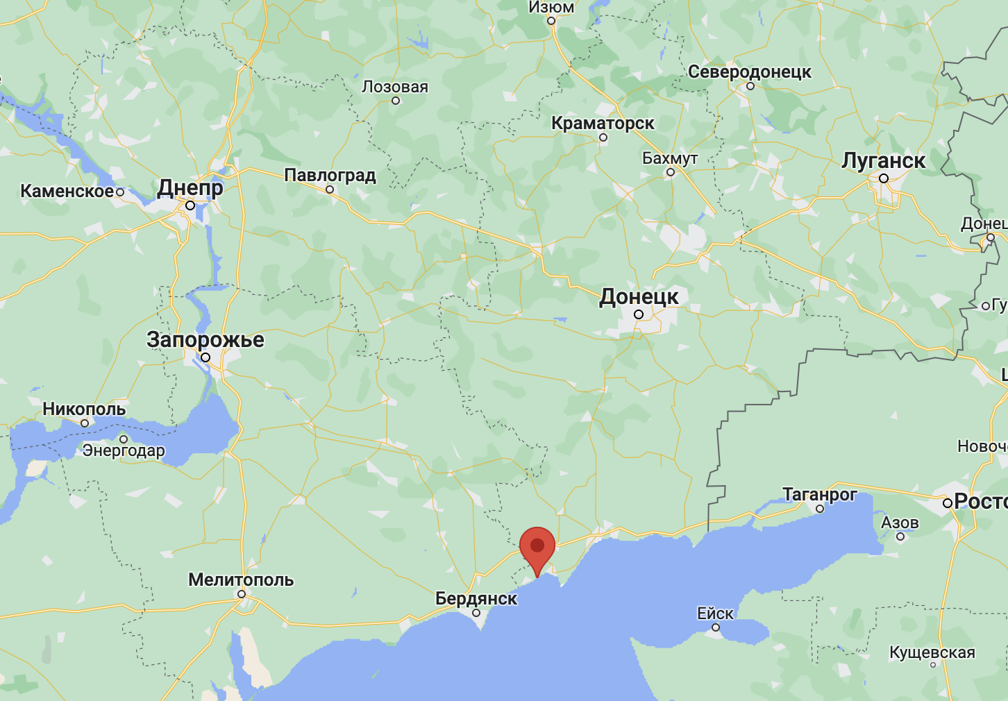 Під Маріуполем пролунав вибух: удар припав по базі росіян