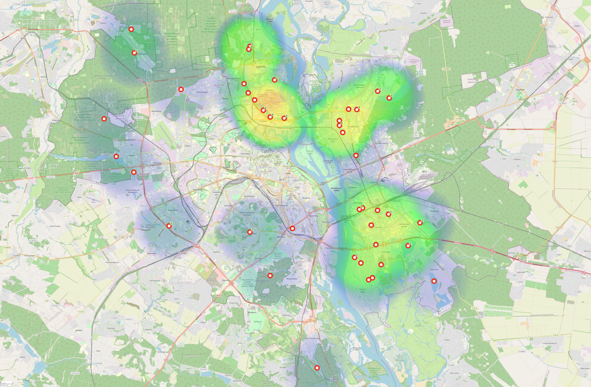 Водойми в Києві, де існує високий ризик втопитися: перелік пляжів