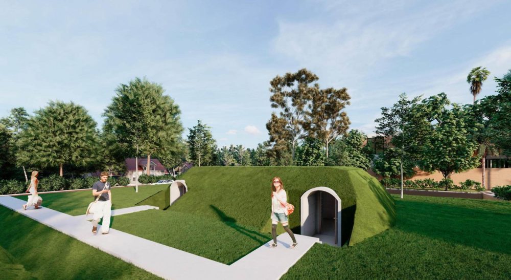 Львовские архитекторы предлагают делать укрытия в виде домиков Хоббитов: как они выглядят (фото)