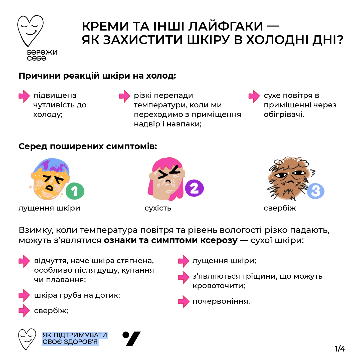 Взимку шкіра стає дуже суха: як правильно за нею доглядати