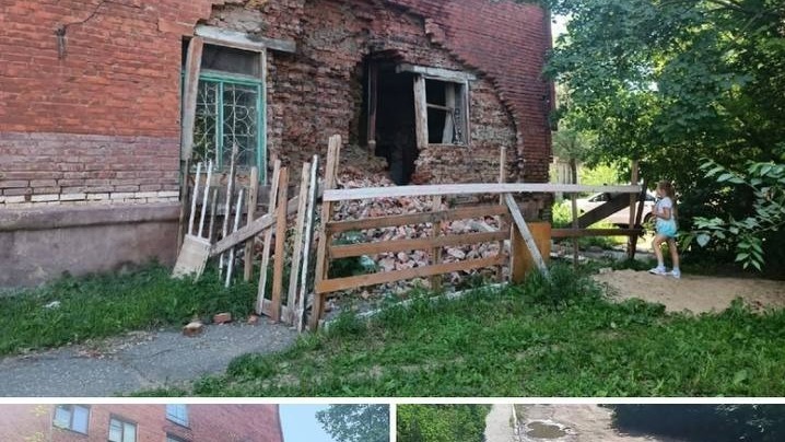 "За що мій син під кулями на "сво", за це?!" Красномовне відео про обвал будинку в російському Омську