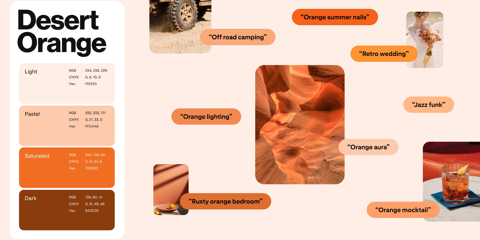 Какие цвета будут в моде? Pinterest показал пять главных оттенков 2024 года (фото)