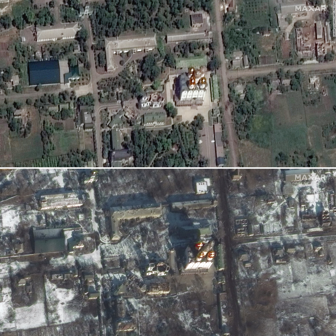 Суцільна руїна. З'явилися супутникові знімки двох сіл поблизу Вугледара