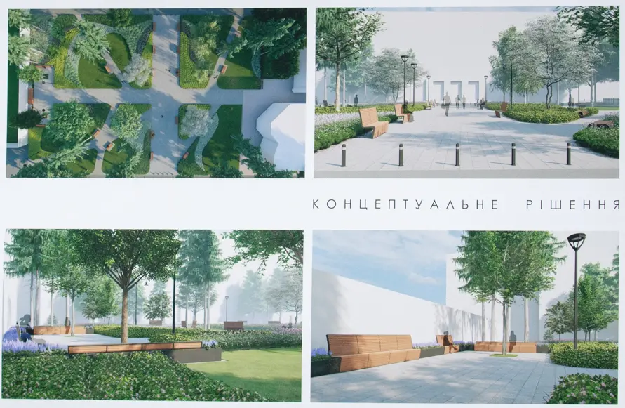 Дивіться, як виглядатиме новий сквер на Шулявці, який відкриють вже цього літа (фото)