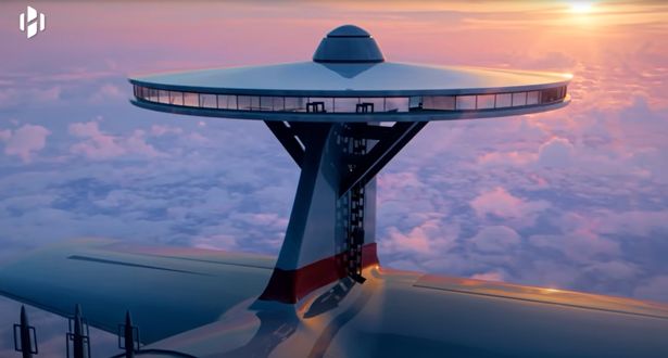 Гігантський атомний "літаючий готель", який ніколи не приземлятиметься: як він виглядає