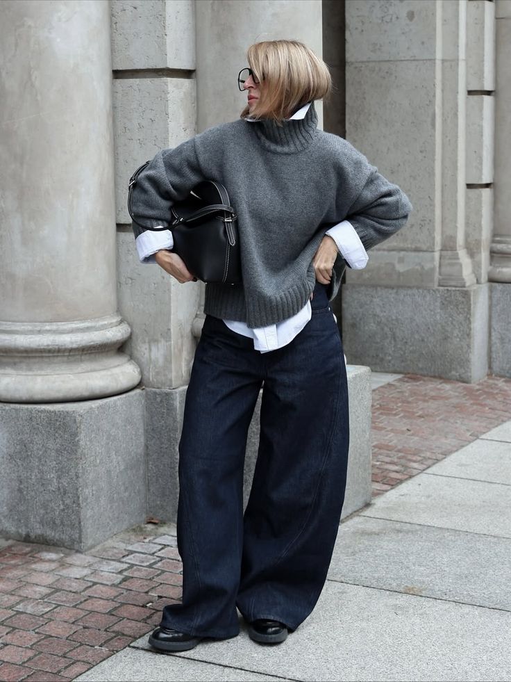 Цей колір светра робить образ дорожчим: наймодніші поєднання зими 2025