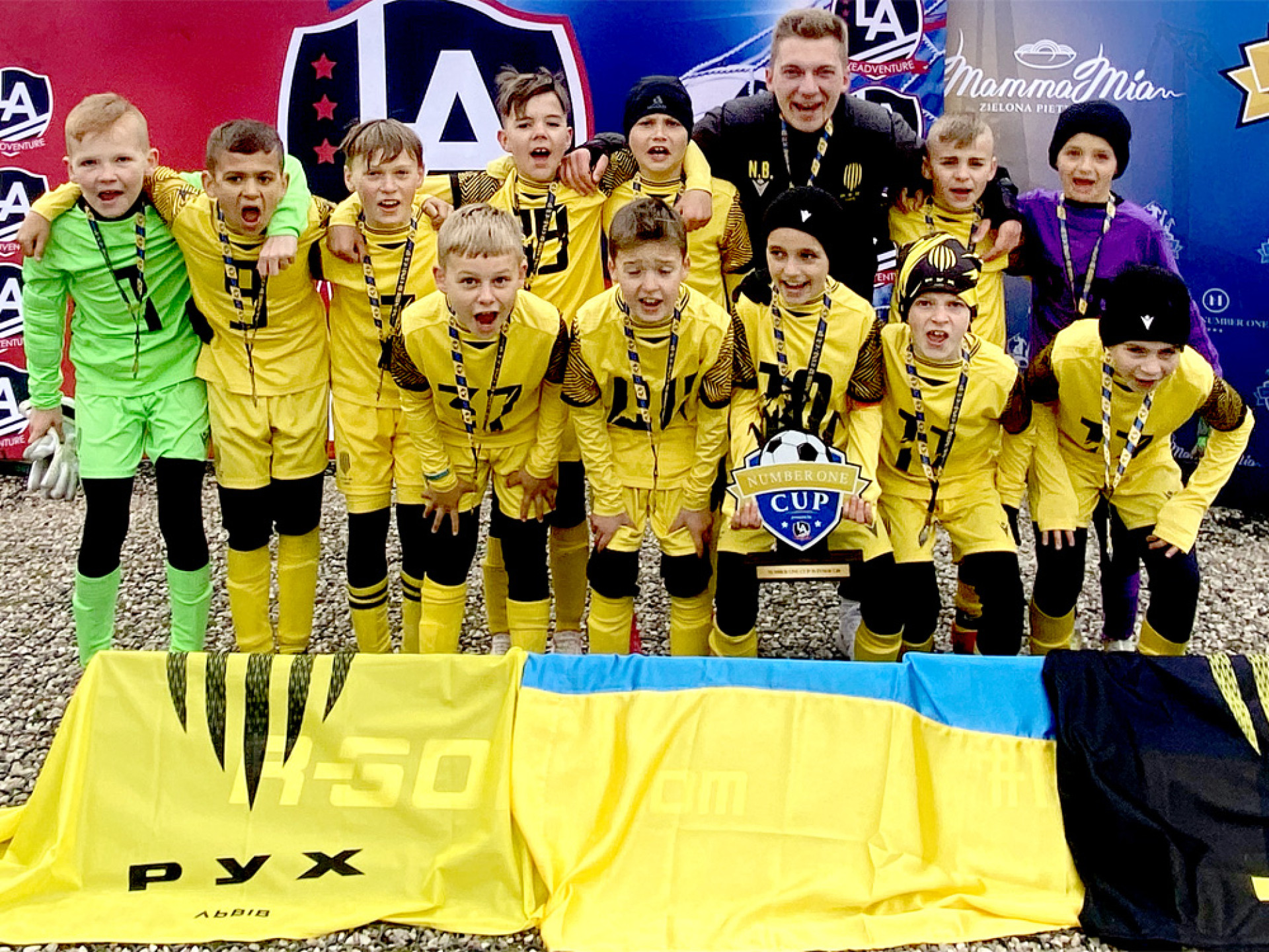 Козловский: команда "Рух" U-10 победила на турнире Number One Cup