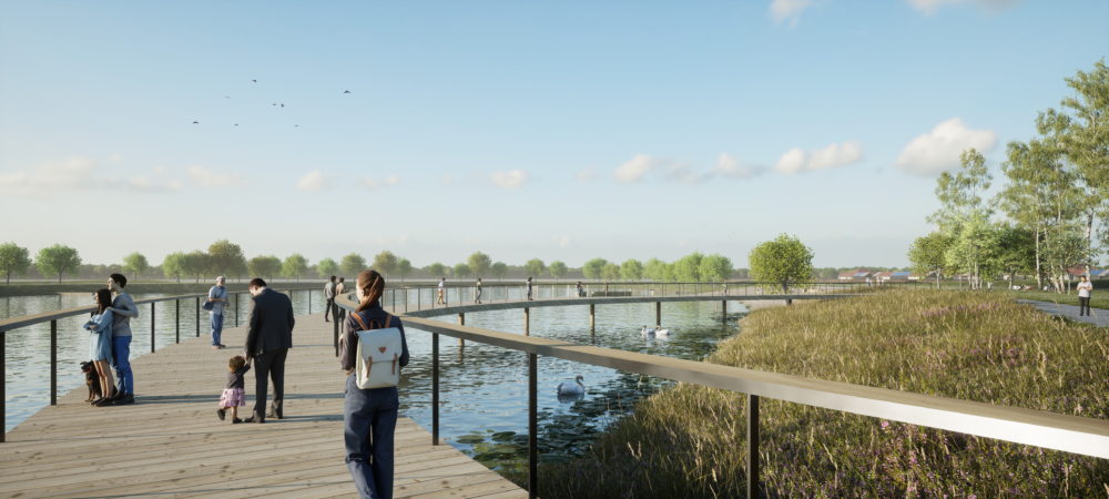 Архитекторы показали, каким станет село в Херсонской области после восстановления: фото