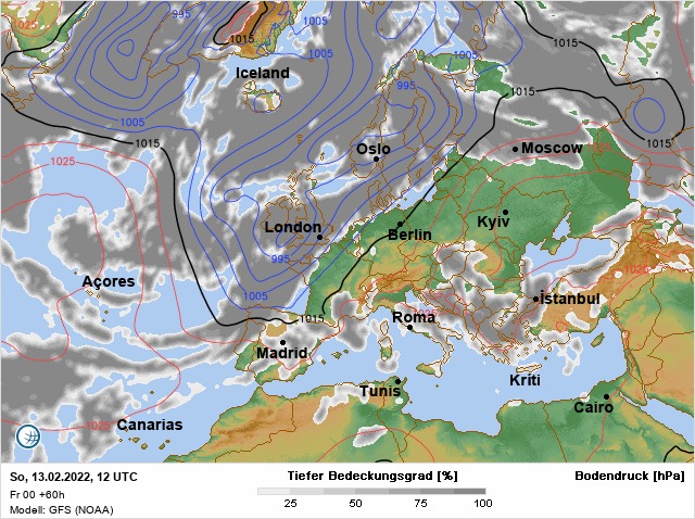 В Україну йде похолодання та сніг: прогноз погоди на вихідні