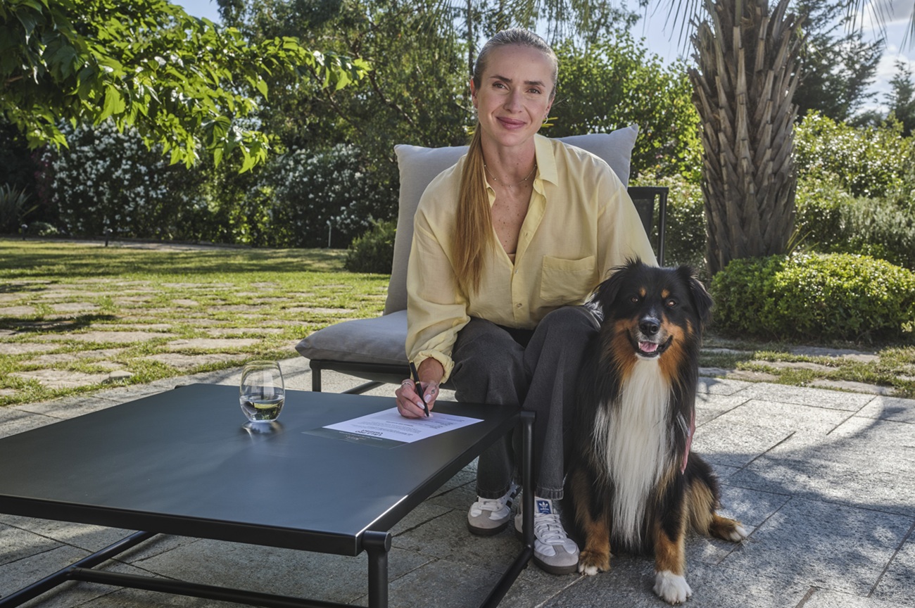 Світоліна та її собака Візз у новій ролі разом із Purina® PRO PLAN®