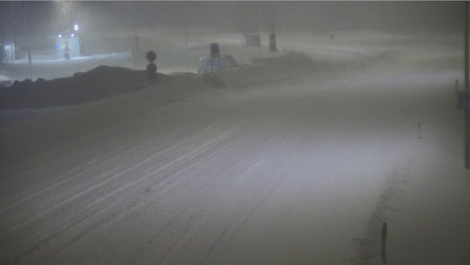 Эстонию накрыла снежная буря. Без света остались десятки тысяч людей