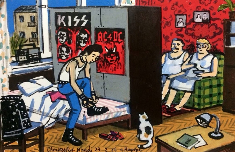 Спливли малюнки "радянської" дівчинки, що показують сувору правду про СРСР