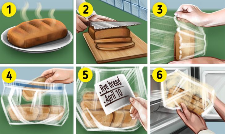 Эксперты рассказали, как правильно заморозить хлеб, чтобы он оставался свежим