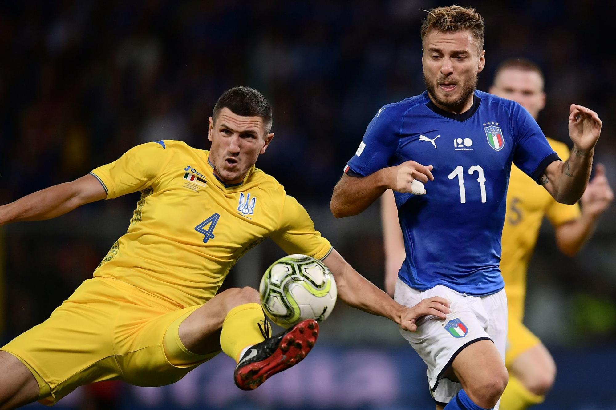 Италия – Украина: кадры и прямая речь перед матчем отбора к Евро-2024