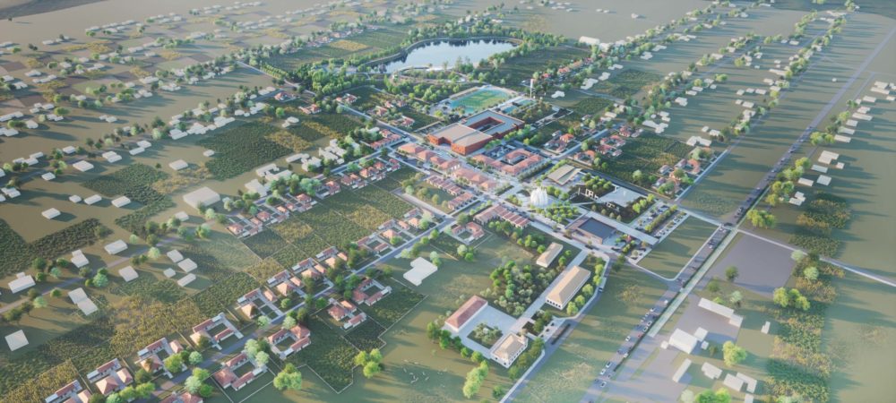 Архитекторы показали, каким станет село в Херсонской области после восстановления: фото