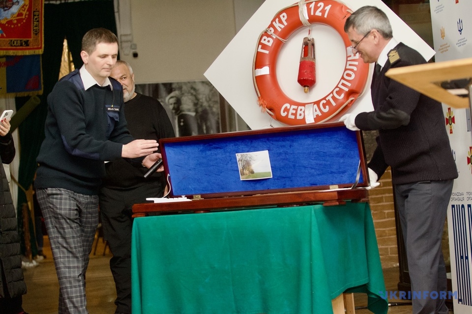 У Києві показали елемент ракети, що потопила крейсер "Москва" (фото і відео)