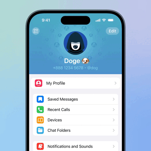 Дні народження, колекційні імена і не тільки. Telegram випустив масштабне оновлення