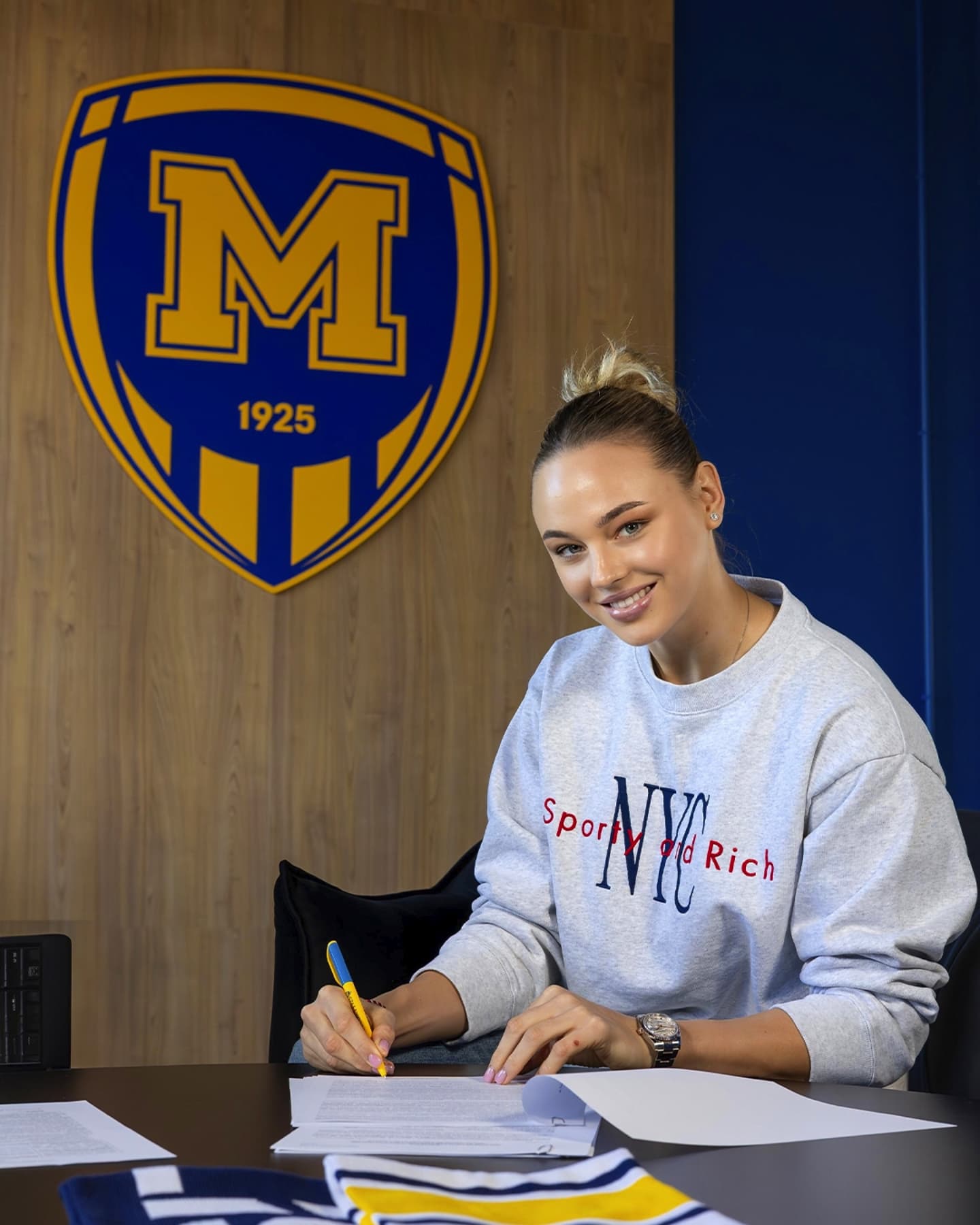 Білодід підписала контракт з футбольним клубом та зіграє у жіночому чемпіонаті