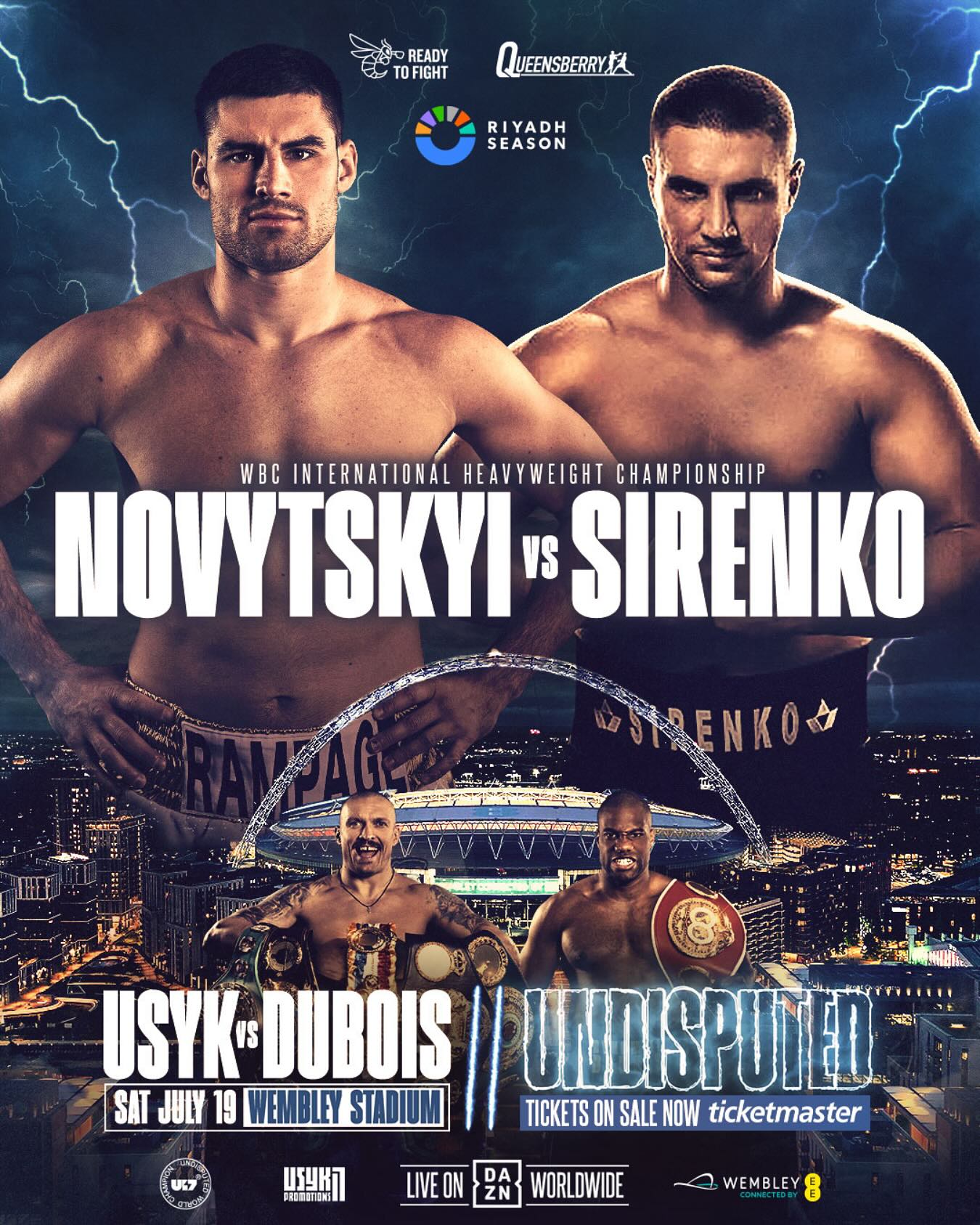 Усик - Дюбуа 2. Два непереможених українця проведуть очний бій в андеркарді