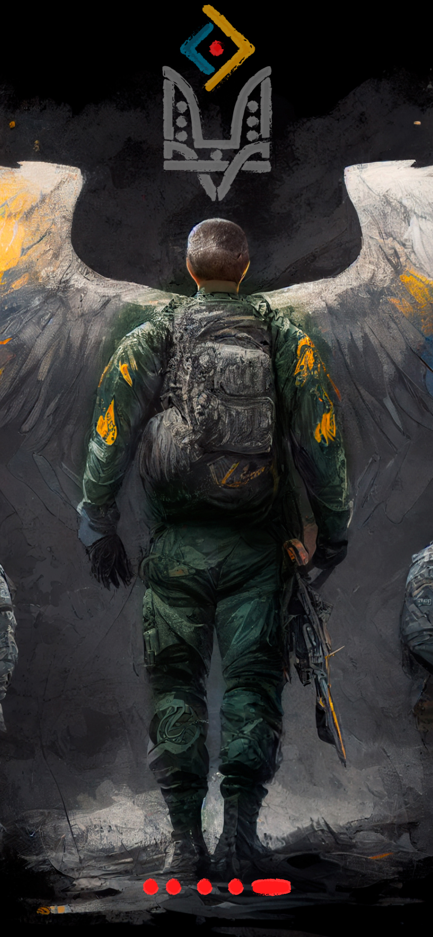 Штучний інтелект створив календар, присвячений героїчному спротиву українців: сильні фото