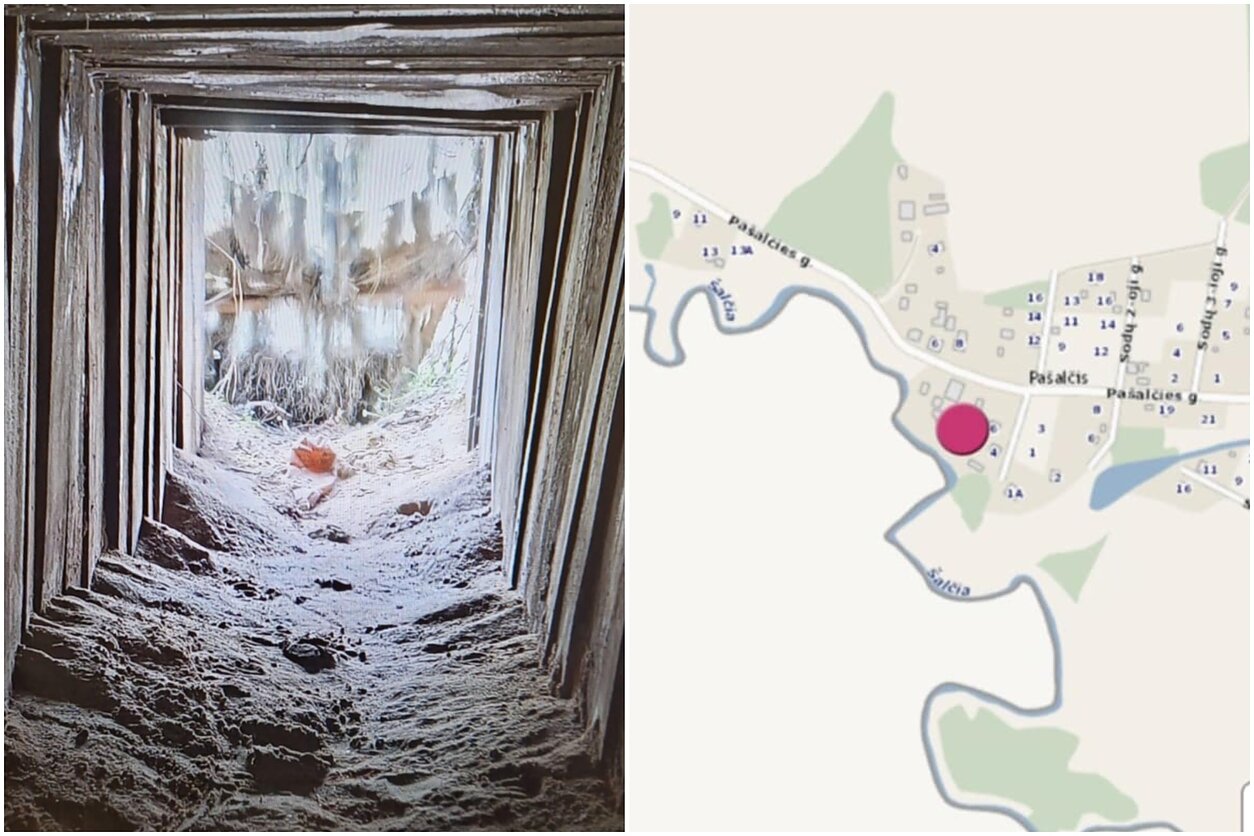 У Литві на кордоні з Білоруссю виявили підземний тунель: фото та карта