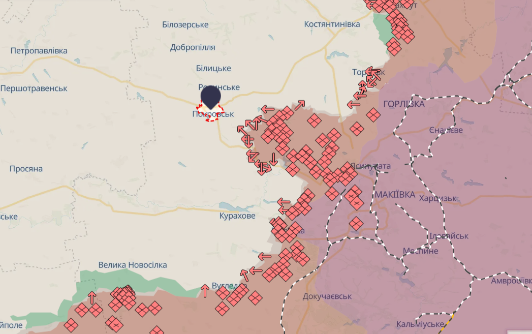 Покровськ потрібно розглядати як напрямок, а не окреме місто: у ЗСУ пояснили причину