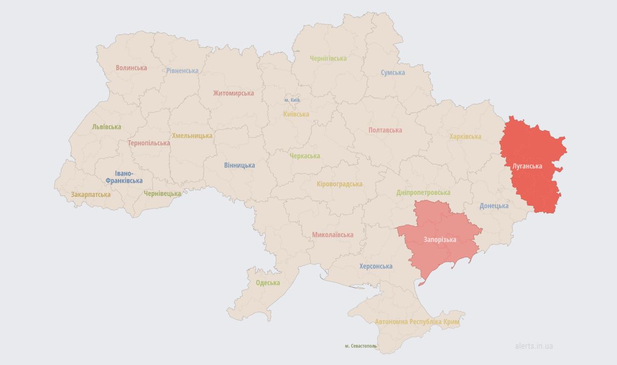 В Запорожье сообщают о взрывах