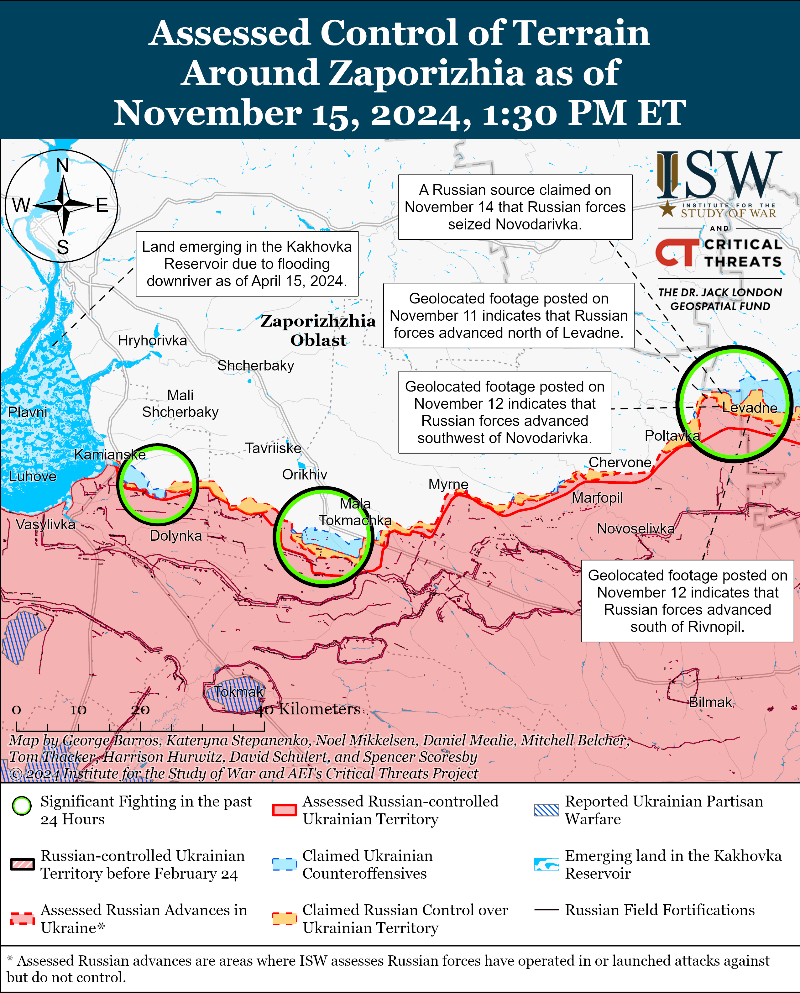 ЗСУ просунулися біля Курахового і в Курській області, ворог тисне на 5 напрямках: карти ISW