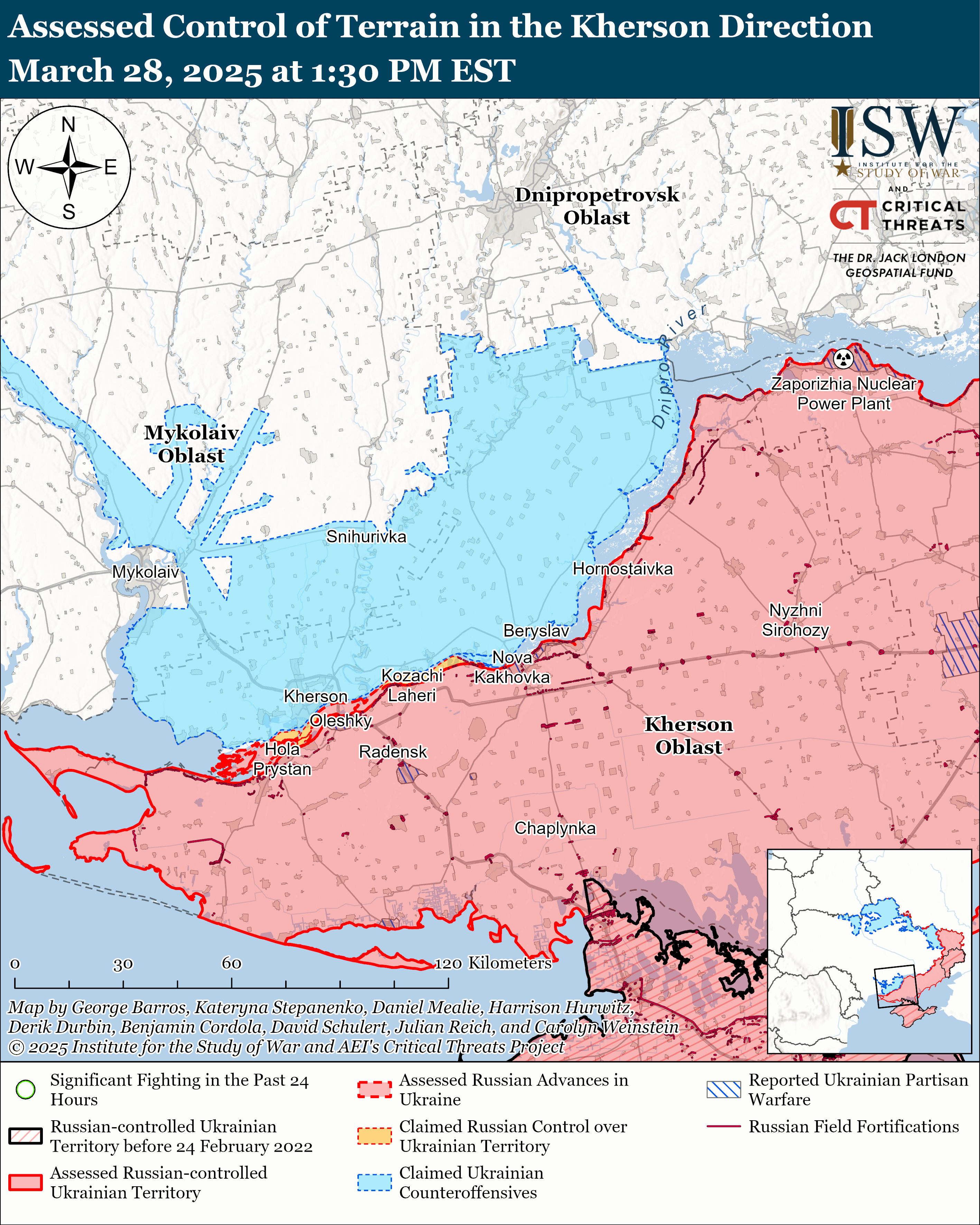 ЗСУ просуваються у Бєлгородській області, ворог тисне на чотирьох напрямках: карти ISW