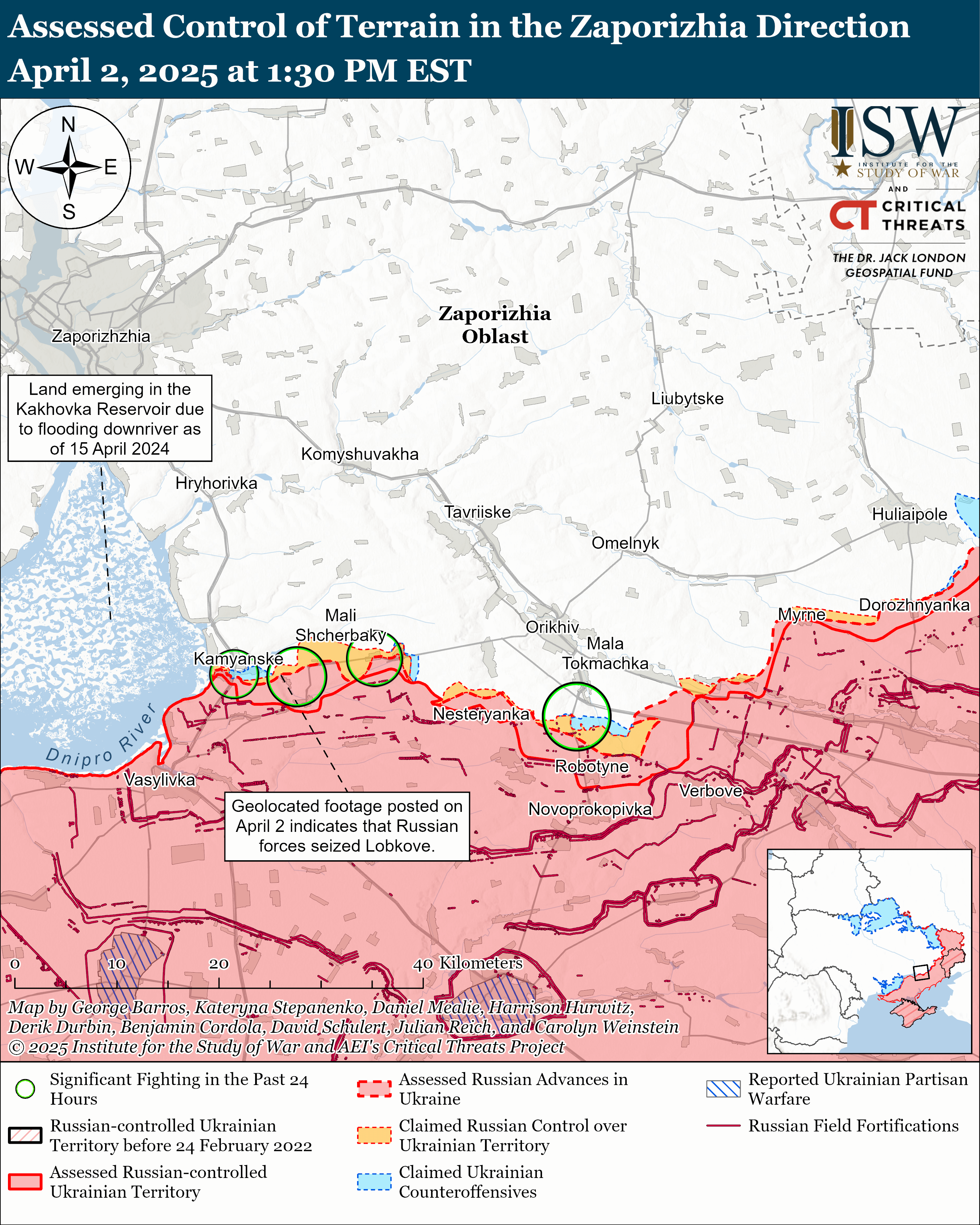 ЗСУ просунулися біля Покровська, росіяни тиснуть на трьох напрямках: карти ISW