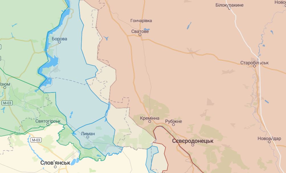 ЗСУ просуваються на півдні, а окупанти намагаються втримати Сватове: карти боїв на ранок