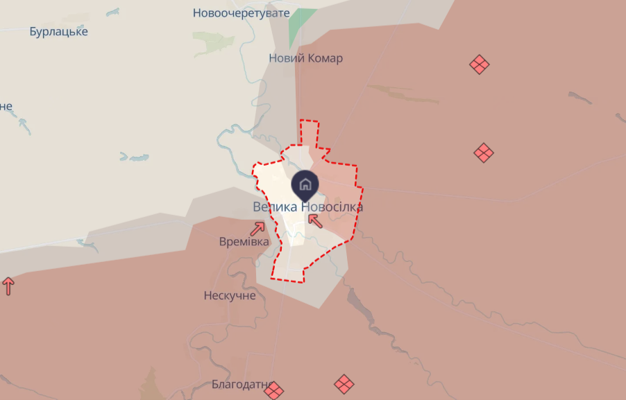 "Там очень тяжелые бои". В ВСУ оценили, есть ли риск окружения Великой Новоселки