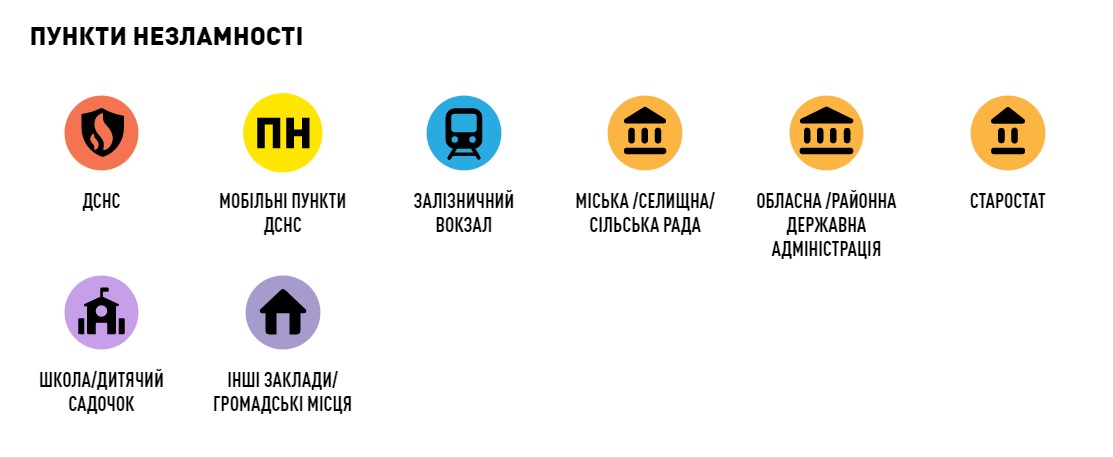 Україна розгортає "пункти незламності": як їх знайти