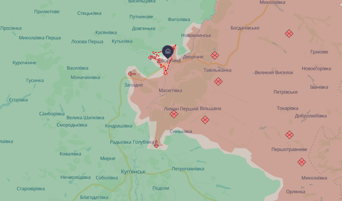 Росіяни намагалися переправитися через Оскіл на Куп'янському напрямку. ЗСУ завдали удару